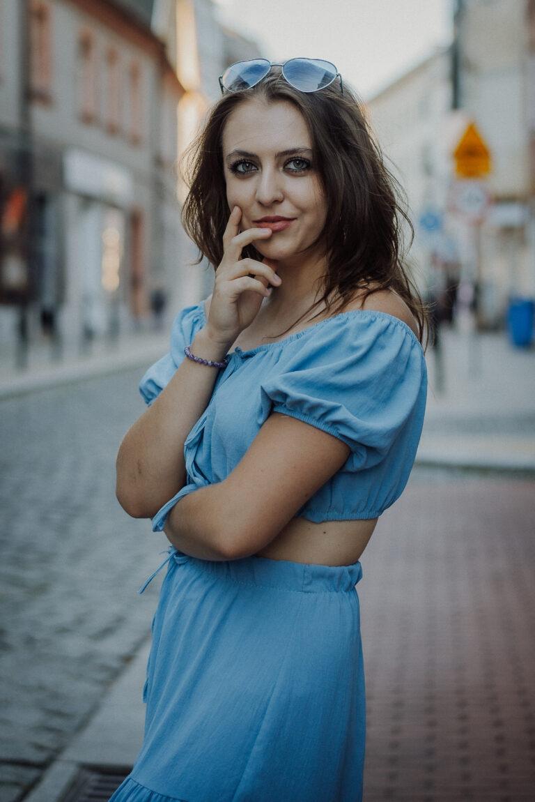 sesja portretowa w plenerze