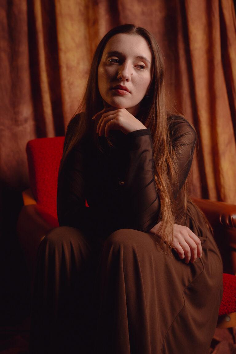 sesja portretowa ,kobieca w studio Bielsko Biała