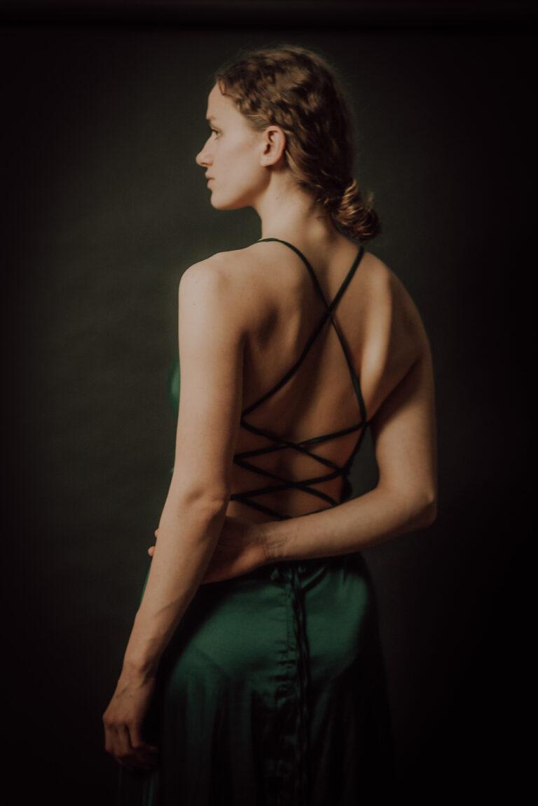 sesja portretowa ,kobieca w studio Bielsko Biała